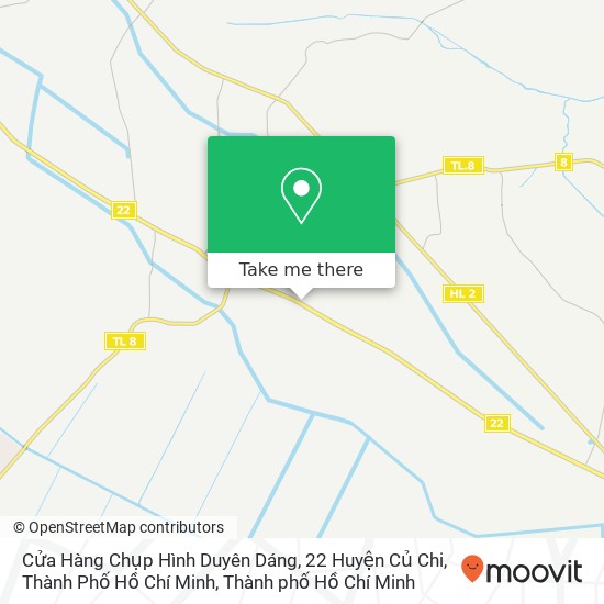 Bản đồ Cửa Hàng Chụp Hình Duyên Dáng, 22 Huyện Củ Chi, Thành Phố Hồ Chí Minh