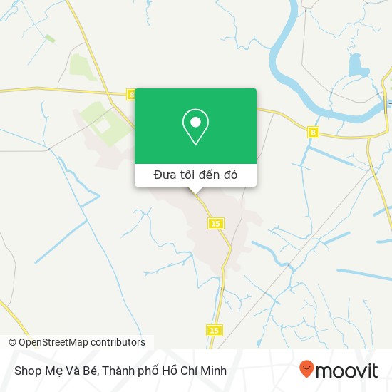 Bản đồ Shop Mẹ Và Bé, 15 Huyện Củ Chi, Thành Phố Hồ Chí Minh