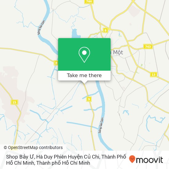 Bản đồ Shop Bảy Ư, Hà Duy Phiên Huyện Củ Chi, Thành Phố Hồ Chí Minh