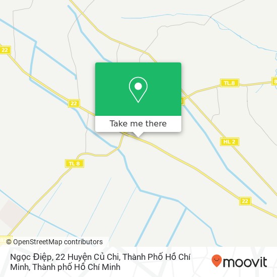 Bản đồ Ngọc Điệp, 22 Huyện Củ Chi, Thành Phố Hồ Chí Minh