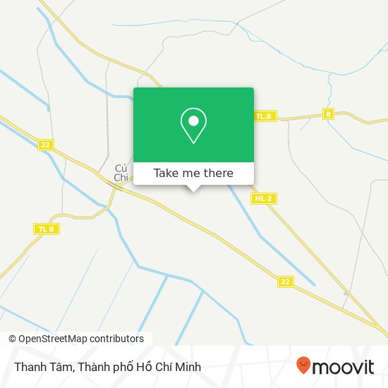 Bản đồ Thanh Tâm