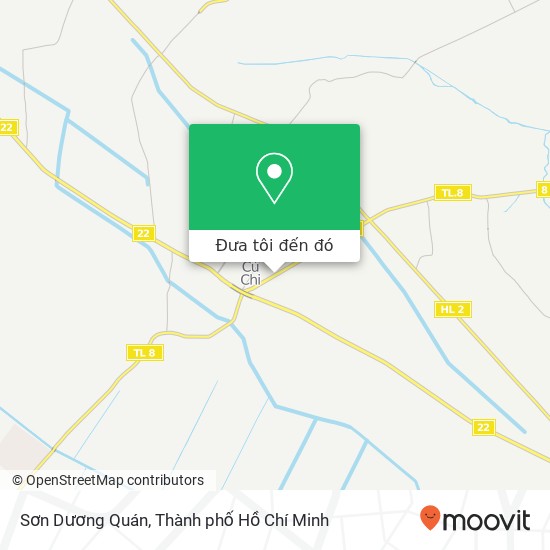 Bản đồ Sơn Dương Quán, 8 Huyện Củ Chi, Thành Phố Hồ Chí Minh