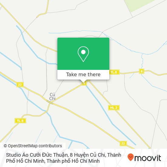 Bản đồ Studio Áo Cưới Đức Thuận, 8 Huyện Củ Chi, Thành Phố Hồ Chí Minh