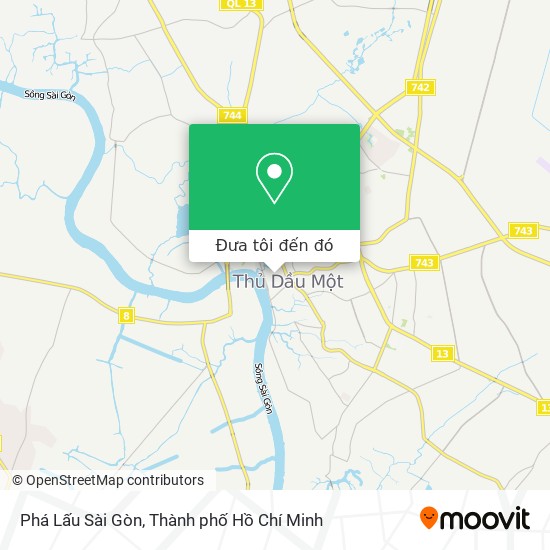 Bản đồ Phá Lấu Sài Gòn