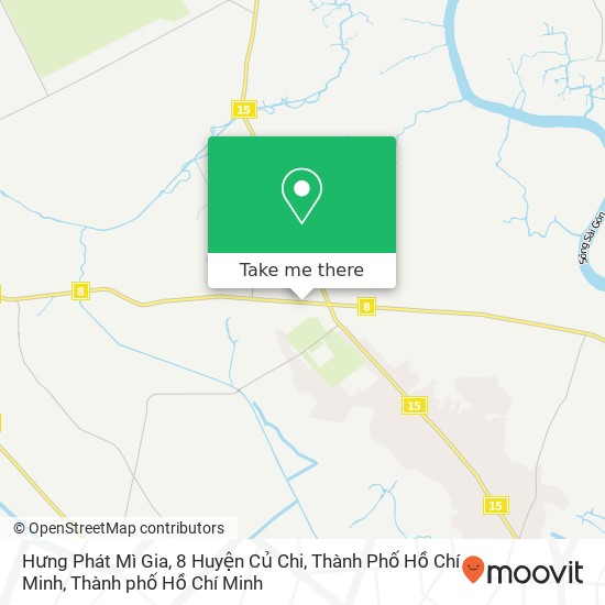 Bản đồ Hưng Phát Mì Gia, 8 Huyện Củ Chi, Thành Phố Hồ Chí Minh