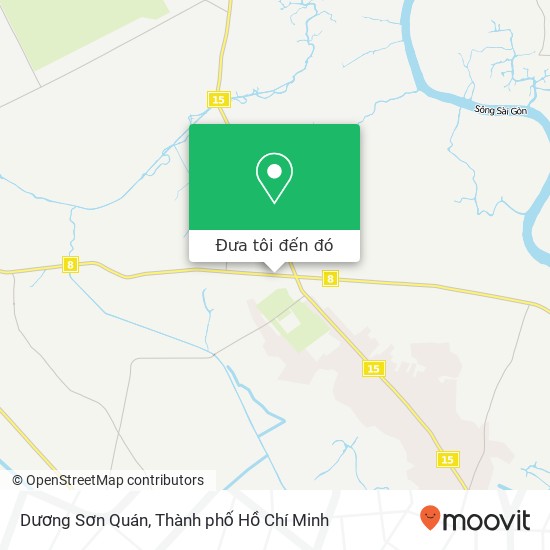 Bản đồ Dương Sơn Quán, 8 Huyện Củ Chi, Thành Phố Hồ Chí Minh