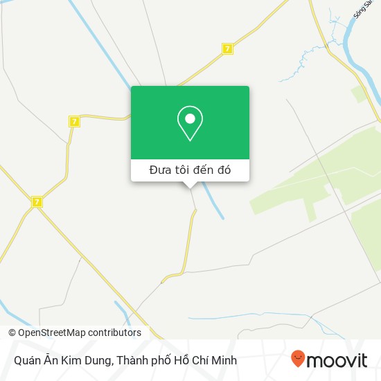 Bản đồ Quán Ăn Kim Dung, ĐƯỜNG Nguyễn Thị Rành Huyện Củ Chi, Thành Phố Hồ Chí Minh
