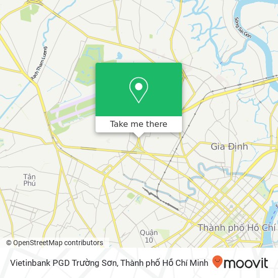 Bản đồ Vietinbank PGD Trường Sơn