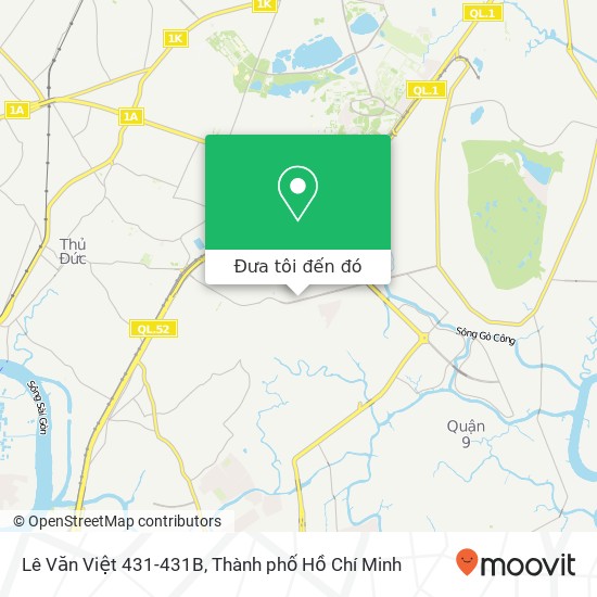 Bản đồ Lê Văn Việt 431-431B