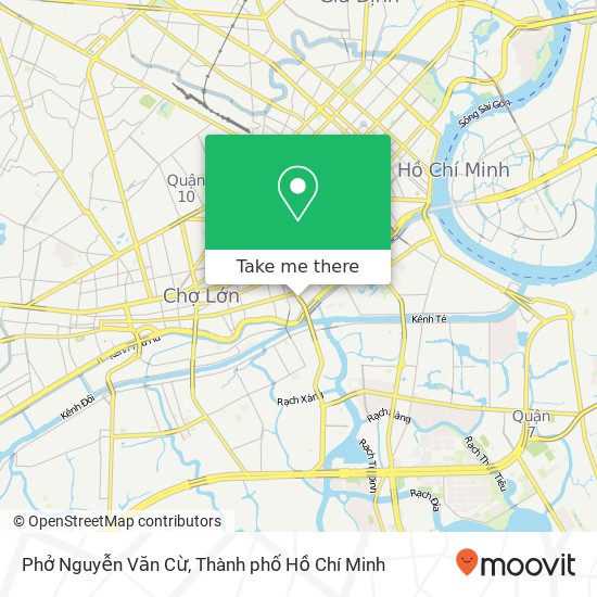 Bản đồ Phở Nguyễn Văn Cừ