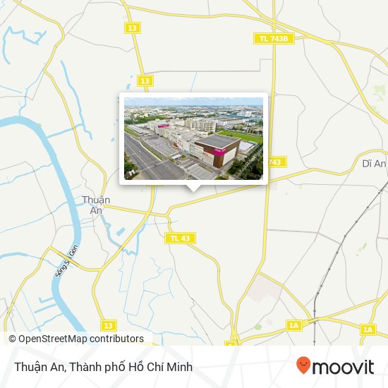 Bản đồ Thuận An