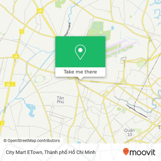 Bản đồ City Mart ETown