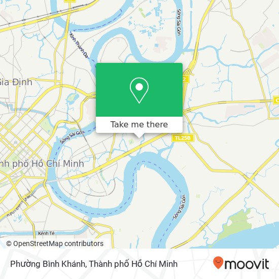 Bản đồ Phường Bình Khánh
