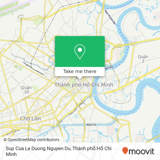 Bản đồ Sup Cua Le Duong Nguyen Du