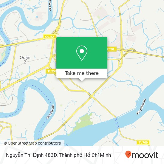 Bản đồ Nguyễn Thị Định 483D