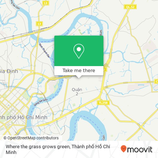 Bản đồ Where the grass grows green