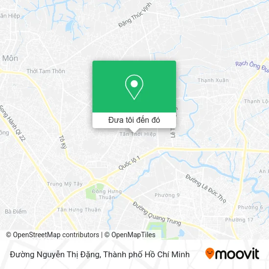 Bản đồ Đường Nguyễn Thị Đặng