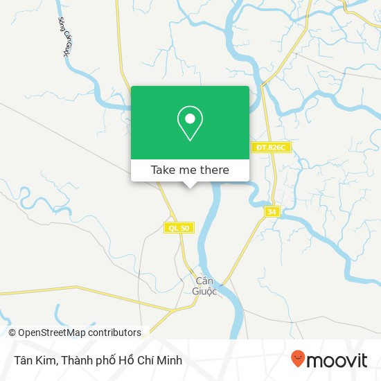 Bản đồ Tân Kim