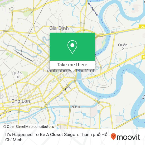 Bản đồ It's Happened To Be A Closet Saigon