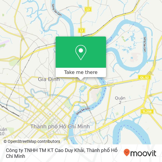 Bản đồ Công ty TNHH TM KT Cao Duy Khải