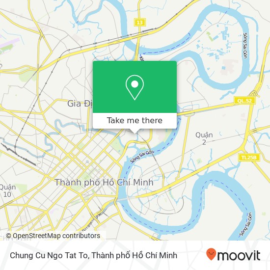 Bản đồ Chung Cu Ngo Tat To
