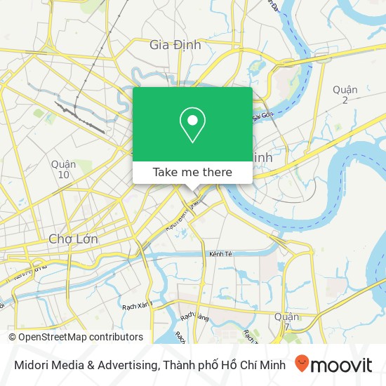 Bản đồ Midori Media & Advertising