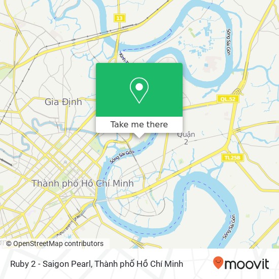 Bản đồ Ruby 2 - Saigon Pearl