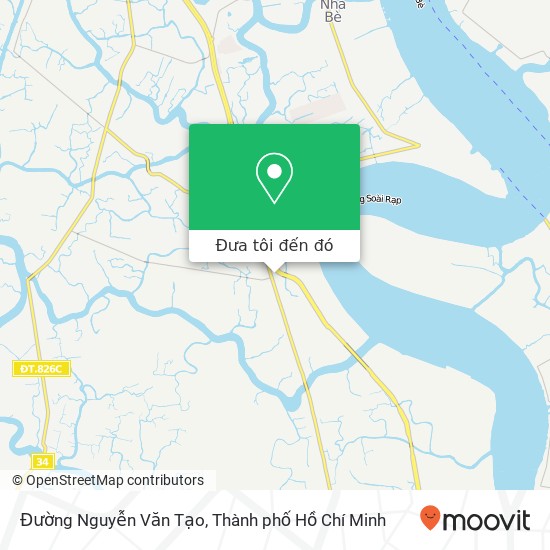 Bản đồ Đường Nguyễn Văn Tạo