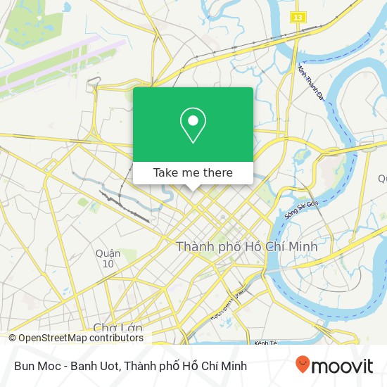 Bản đồ Bun Moc - Banh Uot