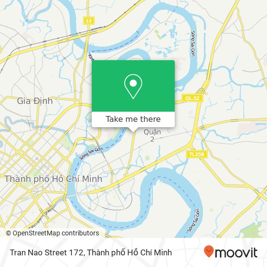 Bản đồ Tran Nao Street 172