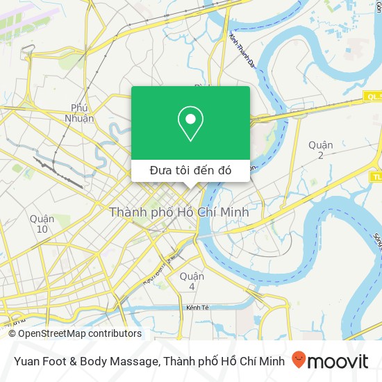 Bản đồ Yuan Foot & Body Massage