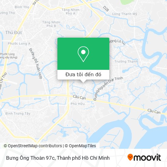 Bản đồ Bưng Ông Thoàn 97c