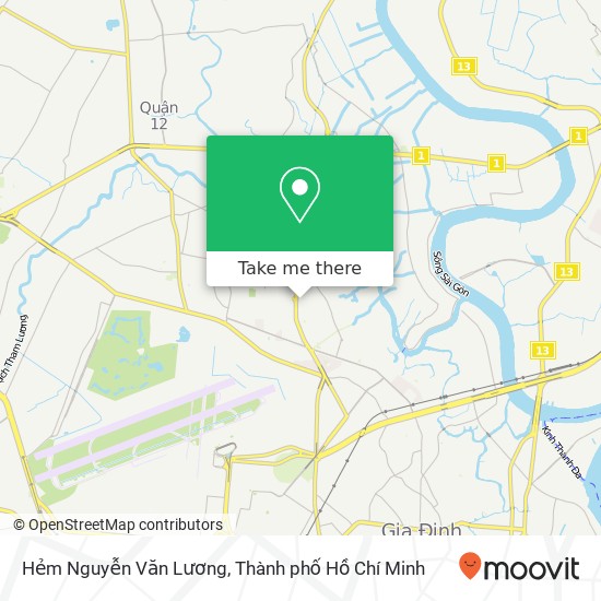 Bản đồ Hẻm Nguyễn Văn Lương