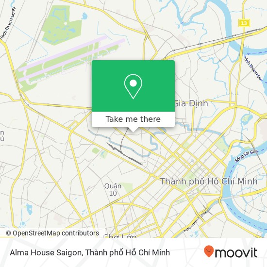 Bản đồ Alma House Saigon
