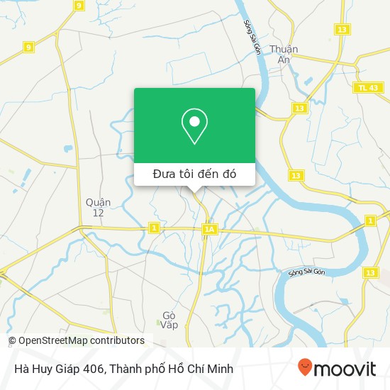 Bản đồ Hà Huy Giáp 406