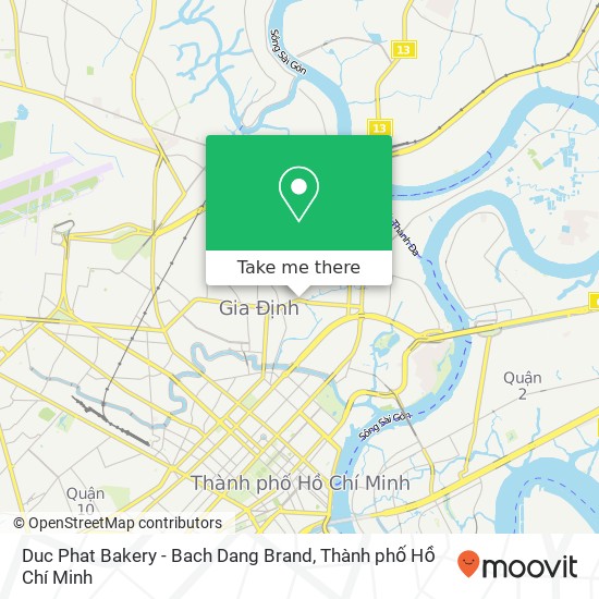Bản đồ Duc Phat Bakery - Bach Dang Brand