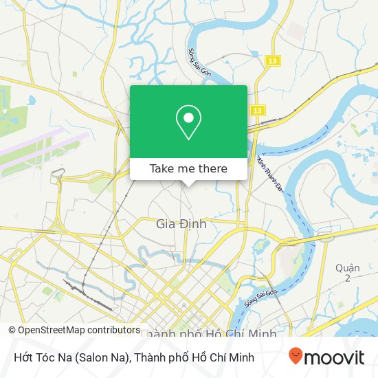 Bản đồ Hớt Tóc Na (Salon Na)