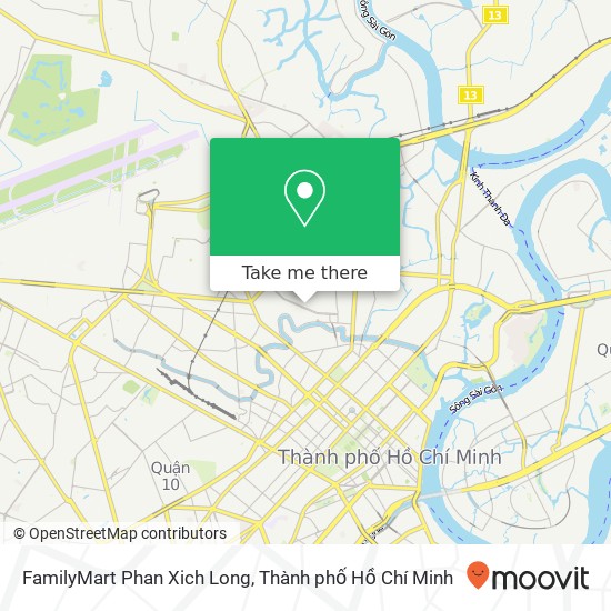 Bản đồ FamilyMart Phan Xich Long