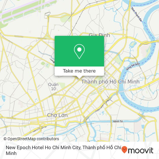 Bản đồ New Epoch Hotel Ho Chi Minh City