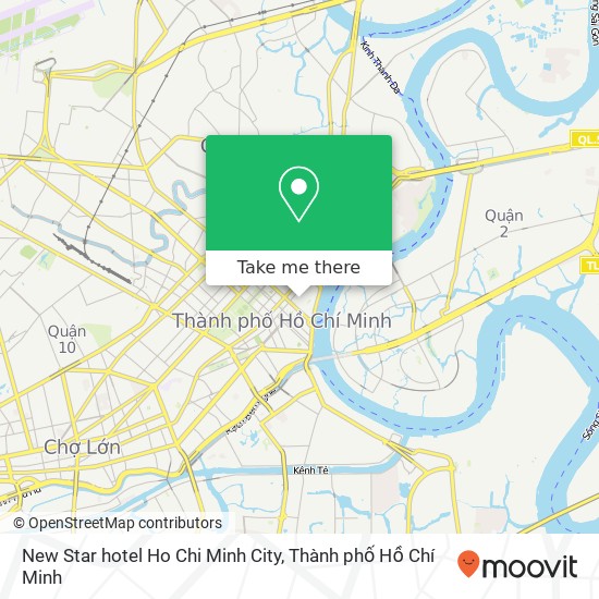 Bản đồ New Star hotel Ho Chi Minh City