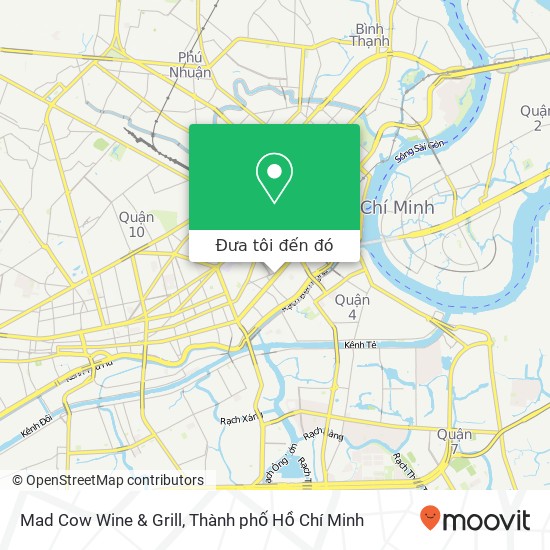 Bản đồ Mad Cow Wine & Grill