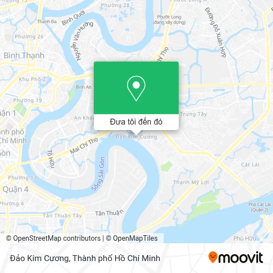 Bản đồ Đảo Kim Cương