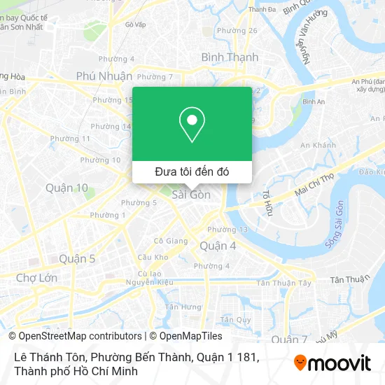 Bản đồ Lê Thánh Tôn, Phường Bến Thành, Quận 1 181