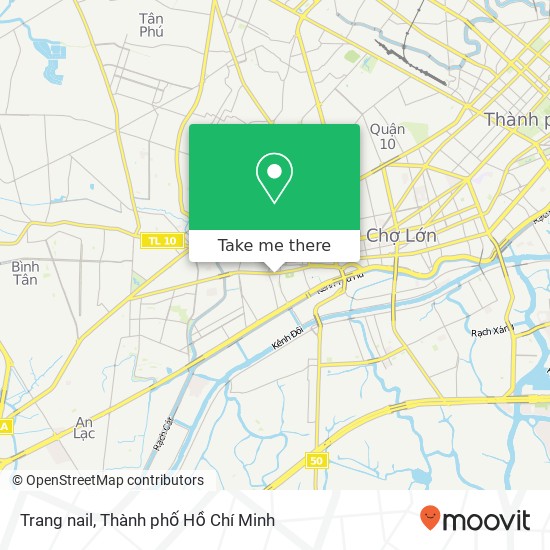 Bản đồ Trang nail