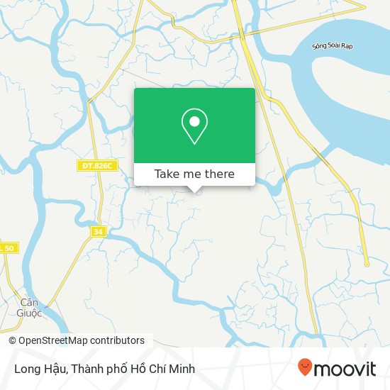 Bản đồ Long Hậu