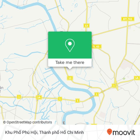 Bản đồ Khu Phố Phú Hội