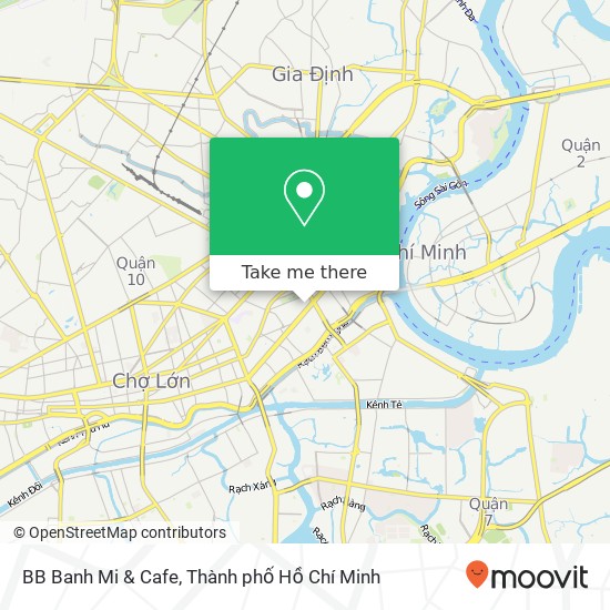 Bản đồ BB Banh Mi & Cafe