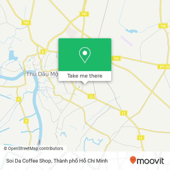 Bản đồ Soi Da Coffee Shop