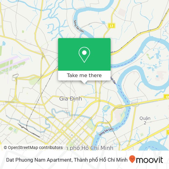 Bản đồ Dat Phuong Nam Apartment