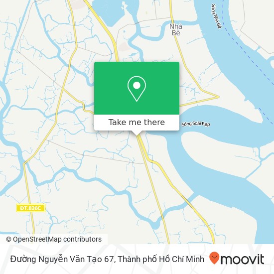 Bản đồ Đường Nguyễn Văn Tạo 67